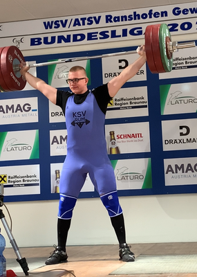 Julian bei 150 kg Reißen