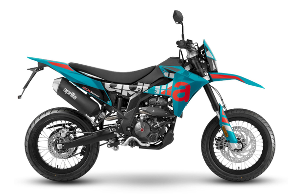 Aprilia SX 125 - Tarantula Blue - Ansicht rechts