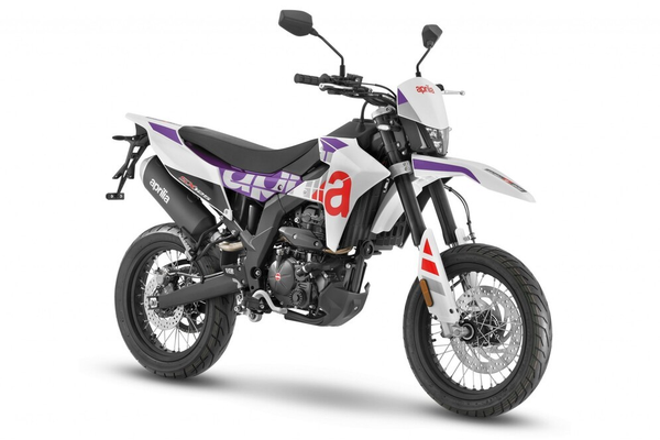 Aprilia SX 125 - Cubozoa White - Ansicht vorne rechts