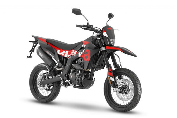 Aprilia SX 125 - Varanus Black - Ansicht vorne rechts
