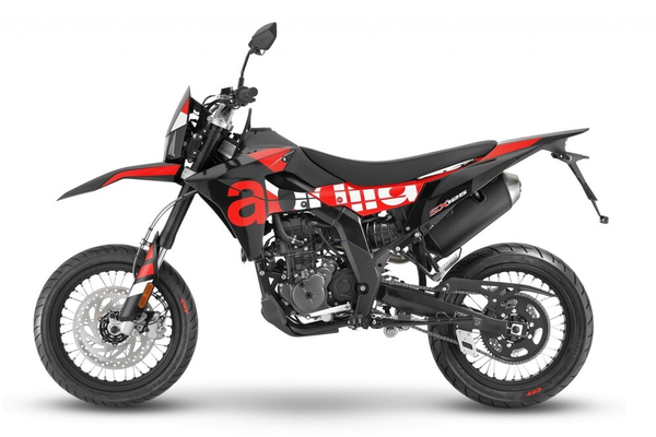 Aprilia SX 125 - Varanus Black - Ansicht links