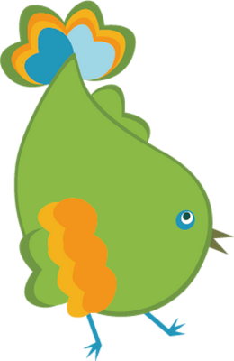 oiseau divers - animaux - smiley émoticône émoji cartoon clipart illustration - artémotic