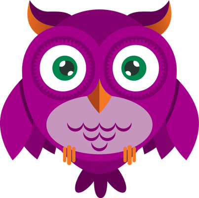 hibou - oiseau - animaux - smiley émoticône émoji cartoon clipart illustration - artémotic