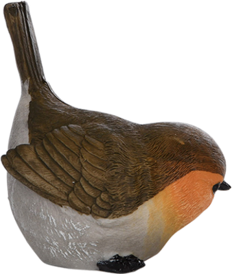 rouge-gorge - oiseau - animaux - smiley émoticône émoji cartoon clipart illustration - artémotic