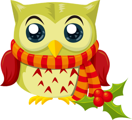 hibou - oiseau - animaux - smiley émoticône émoji cartoon clipart illustration - artémotic