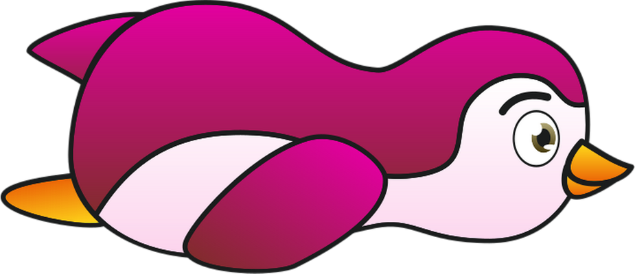 manchot - oiseau - animaux - smiley émoticône émoji cartoon clipart illustration - artémotic