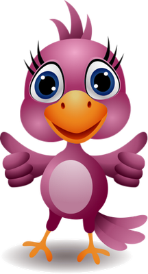 oiseau divers - animaux - smiley émoticône émoji cartoon clipart illustration - artémotic