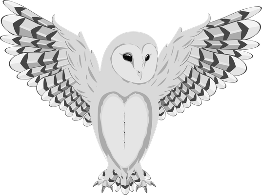chouette - oiseau - animaux - smiley émoticône émoji cartoon clipart illustration - artémotic