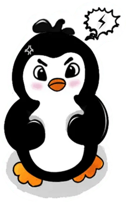 manchot - oiseau - animaux - smiley émoticône émoji cartoon clipart illustration - artémotic