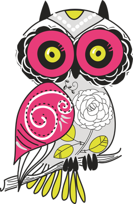 chouette - oiseau - animaux - smiley émoticône émoji cartoon clipart illustration - artémotic