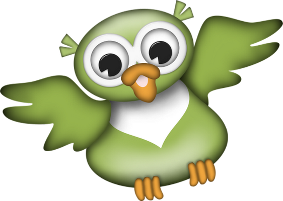 chouette - oiseau - animaux - smiley émoticône émoji cartoon clipart illustration - artémotic