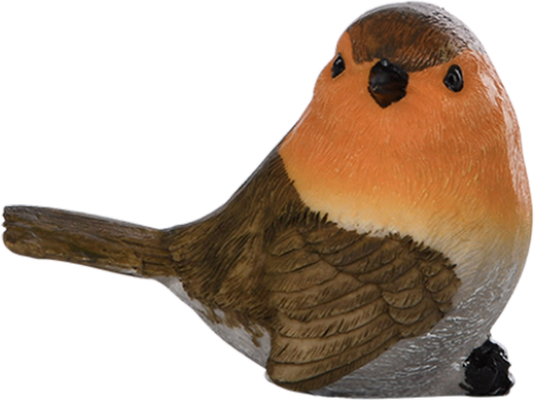rouge-gorge - oiseau - animaux - smiley émoticône émoji cartoon clipart illustration - artémotic