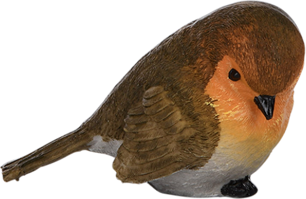 rouge-gorge - oiseau - animaux - smiley émoticône émoji cartoon clipart illustration - artémotic