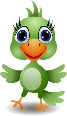 oiseau divers - animaux - smiley émoticône émoji cartoon clipart illustration - artémotic