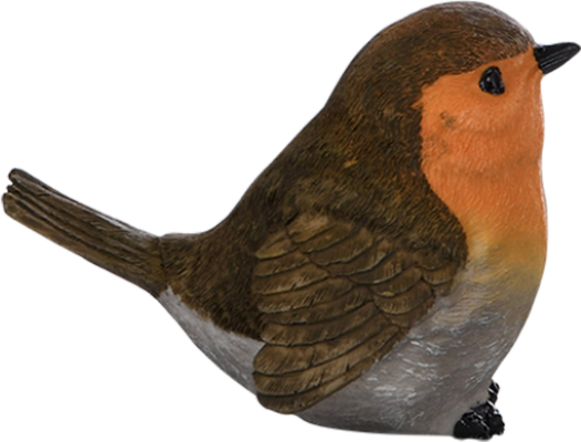 rouge-gorge - oiseau - animaux - smiley émoticône émoji cartoon clipart illustration - artémotic