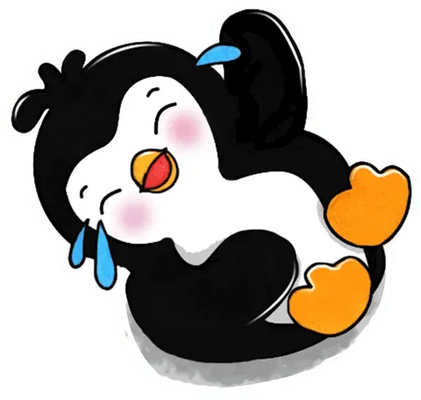 manchot - oiseau - animaux - smiley émoticône émoji cartoon clipart illustration - artémotic