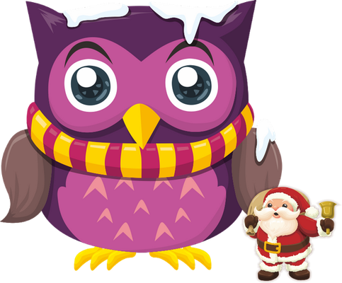 hibou - oiseau - animaux - smiley émoticône émoji cartoon clipart illustration - artémotic