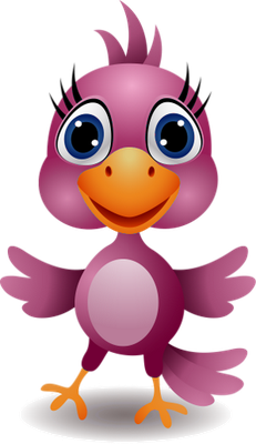 oiseau divers - animaux - smiley émoticône émoji cartoon clipart illustration - artémotic