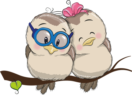 chouette - oiseau - animaux - smiley émoticône émoji cartoon clipart illustration - artémotic