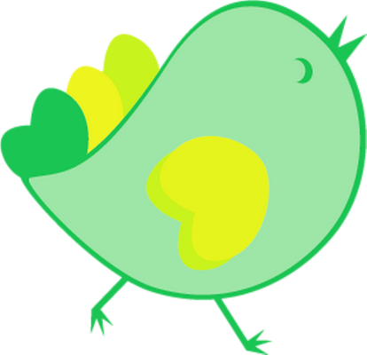 oiseau divers - animaux - smiley émoticône émoji cartoon clipart illustration - artémotic