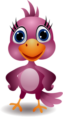 oiseau divers - animaux - smiley émoticône émoji cartoon clipart illustration - artémotic