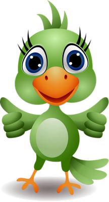 oiseau divers - animaux - smiley émoticône émoji cartoon clipart illustration - artémotic