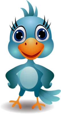 oiseau divers - animaux - smiley émoticône émoji cartoon clipart illustration - artémotic