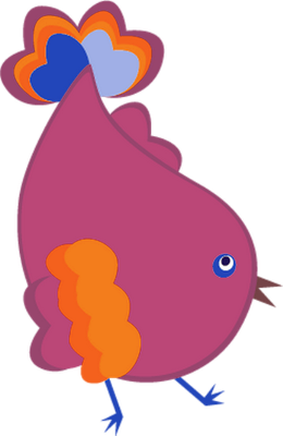 oiseau divers - animaux - smiley émoticône émoji cartoon clipart illustration - artémotic