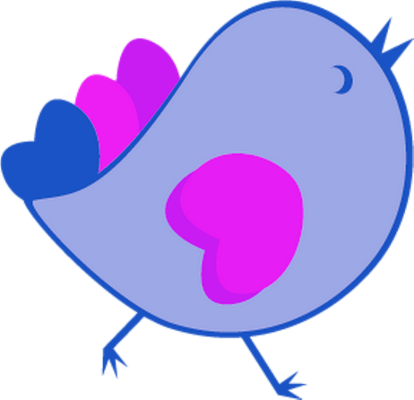 oiseau divers - animaux - smiley émoticône émoji cartoon clipart illustration - artémotic