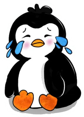manchot - oiseau - animaux - smiley émoticône émoji cartoon clipart illustration - artémotic