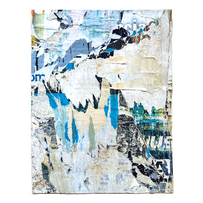 Ispa, décollage, 32,4 x 24,7 cm, 2024