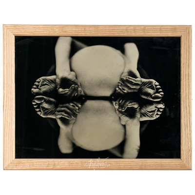 ©Raphaël Laurand - " le Trait d'union" - Ambrotype 30x40cm