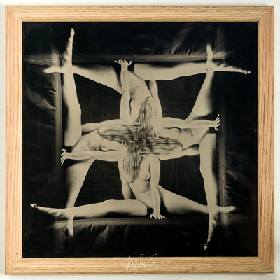 ©Raphaël Laurand - "L'écart" - Ambrotype 40x40cm