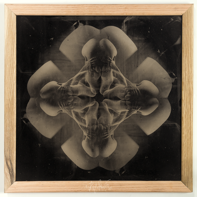 ©Raphaël Laurand - "Dodécaphotographie" - Ambrotype 40x40cm