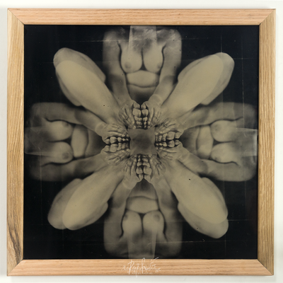 ©Raphael Laurand - "Femme Fractale" - Ambrotype 40x40cm