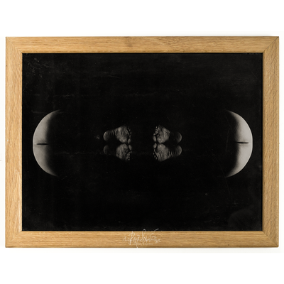 ©Raphaël Laurand - "Peace and Tranquility to Earth" - Ambrotype 30x40cm