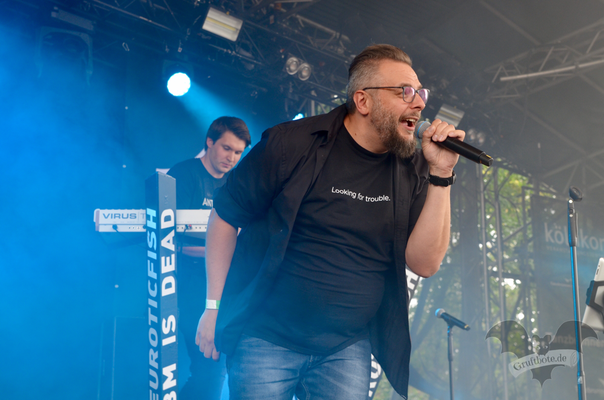 Neuroticfish, Amphi-Festival 2018 / Foto: Batty Blue