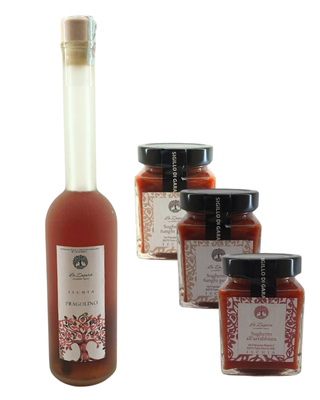 Etichette e retroetichette per prodotti enogastronomici tipici regionali