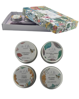 Packaging dei prodotti cosmetici per il viso e le labbra de l'Ile