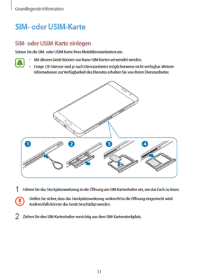 Bedienungsanleitung Smartphone