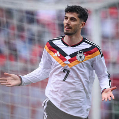  Kai Havertz traf schon in der Anfangsphase zur Führung (2.),