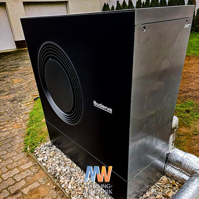 Außeneinheit Luft-Wasserwärmepumpe 10 KW, Buderus