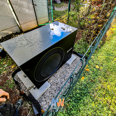 Außeneinheit Luft-Wasserwärmepumpe in Monoblock-Bauweise 6 KW, Buderus