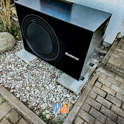 Außeneinheit Luft-Wasserwärmepumpe 6 KW Buderus
