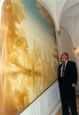 © Siegfried Schütze, Villa Fromberg Foyergestaltung, 1994