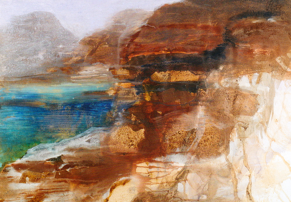 © Siegfried Schütze "Küstenlandschaft Kreta" 1998