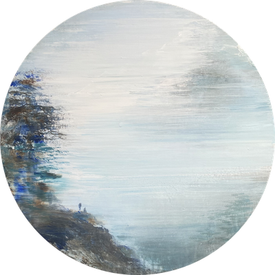 XIANWEI ZHU  I  The Valley of Cloud No. 3  I  Acryl auf Leinwand  I  50 cm
