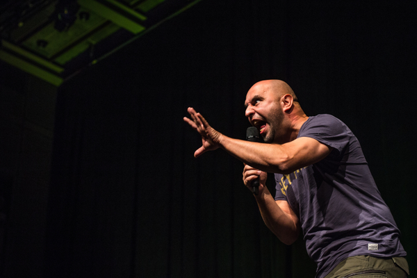 Serdar Somuncu live at Stadthalle Bielefeld, October 2015