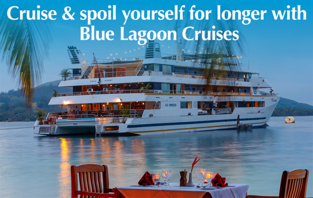 Blue Lagoon Cruises Fiji Kreuzfahrten Südsee Inselhopping Fiji beim Spezialisten Olaf Diroll Reiselotsen buchen