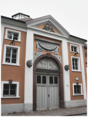 Das Reitstallgebäude